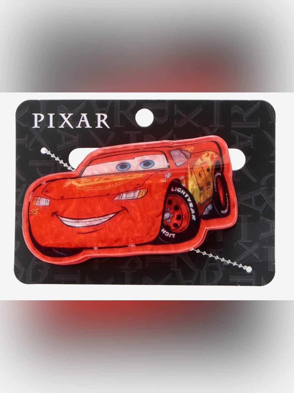 NWT Disney Pixar Cars Lightning McQueen Red Hair Claw Clip